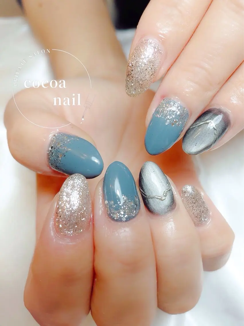 ネイル ハンドネイル ハンドケア cocoa nail mayaのネイルデザイン