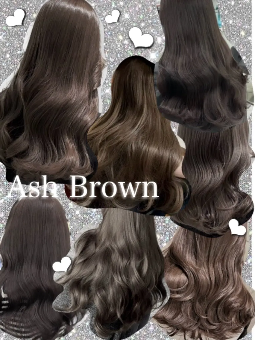 ロング カラー ヘアアレンジ アッシュ アッシュブラウン ブラウンカラー 透明感カラー 髪質改善 カット ヘアカラー トリートメント ヘッドスパ ヘアセット 💎韓国/ レイヤー カット/ 暖色🫧のヘアスタイル
