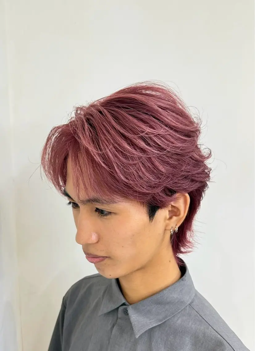 カラー ヘアカラー 中嶋 優海のヘアスタイル