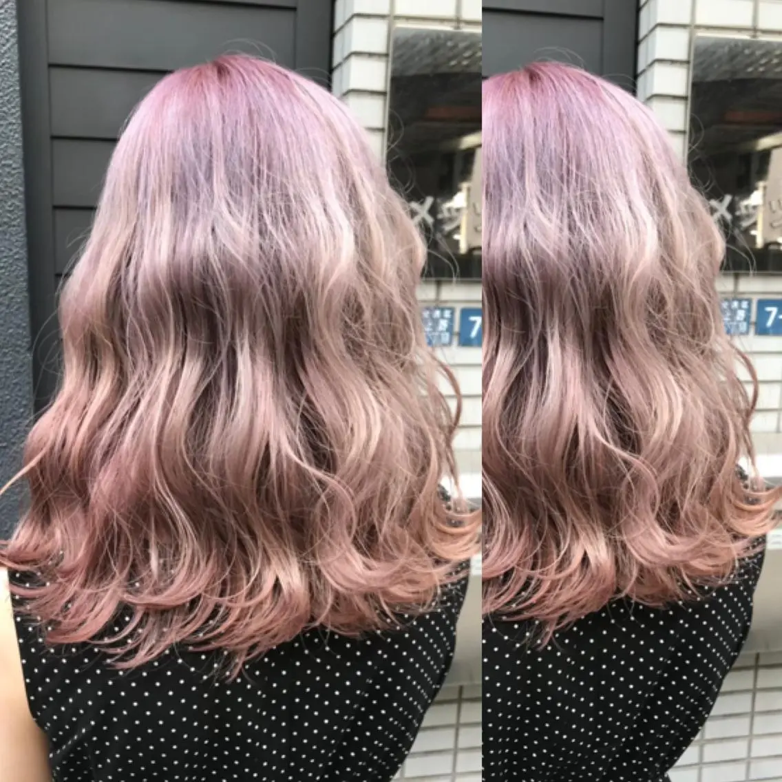 セミロング カラー ヘアアレンジ 🦋レイヤー特化/ 羽エク/ナツミ🦋のヘアスタイル