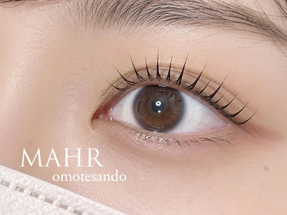 マツエク・マツパ マツパ MAHR omotesandoのマツエク・マツパデザイン