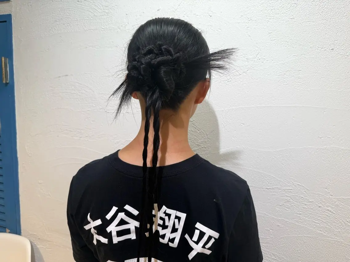 ヘアセット ブリーチ/髪質改善 店長 板垣智大のヘアスタイル