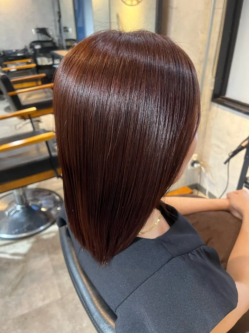カラー ブラウンカラー RIM. MERUAのヘアスタイル