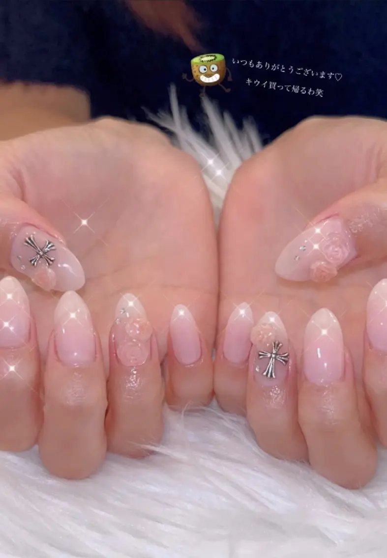 ネイル アートネイル 春ネイル ワンホンネイル ハンドネイル I LOVE ME NAIL.。.:*♡のネイルデザイン