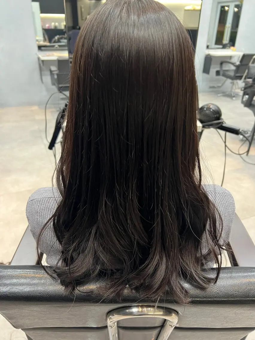 ✂️カット×🍀ケアカラー×超音波クイックtrの写真