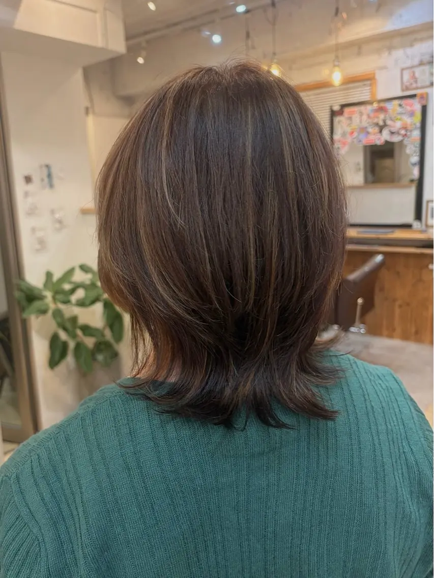 ショート カラー ベージュカラー ブリーチ 透明感カラー デザインカラー ダブルカラー カット ヘアカラー cana 札幌レイヤースタイルのヘアスタイル