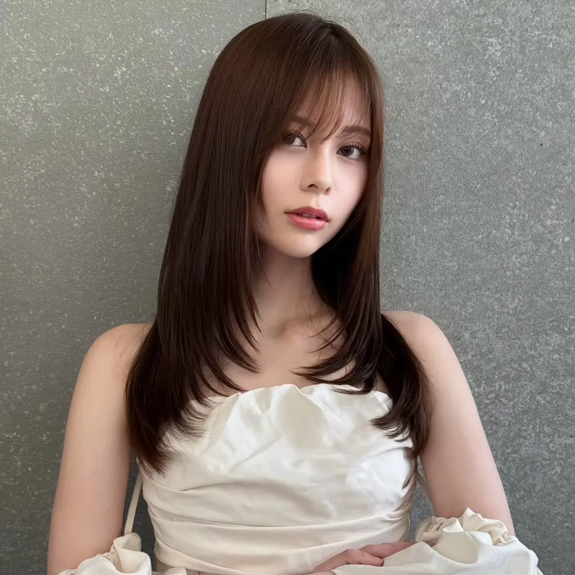 ロング カラー 透明感カラー🌟 縮毛矯正Kokiのヘアスタイル