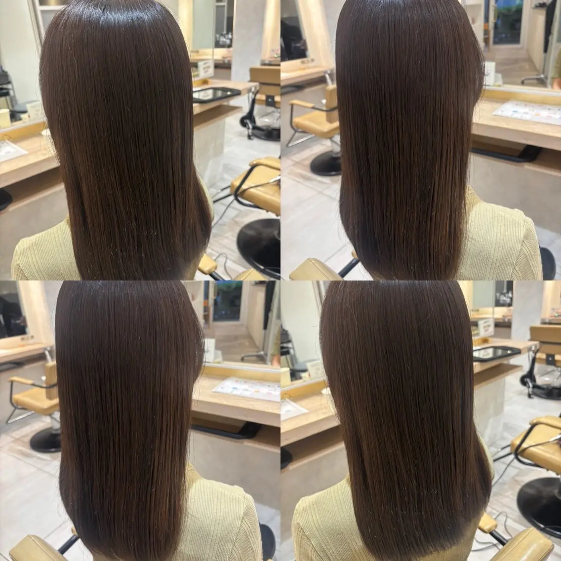 セミロング カラー お客様満足度No.1 🐶柴田みどりのヘアスタイル