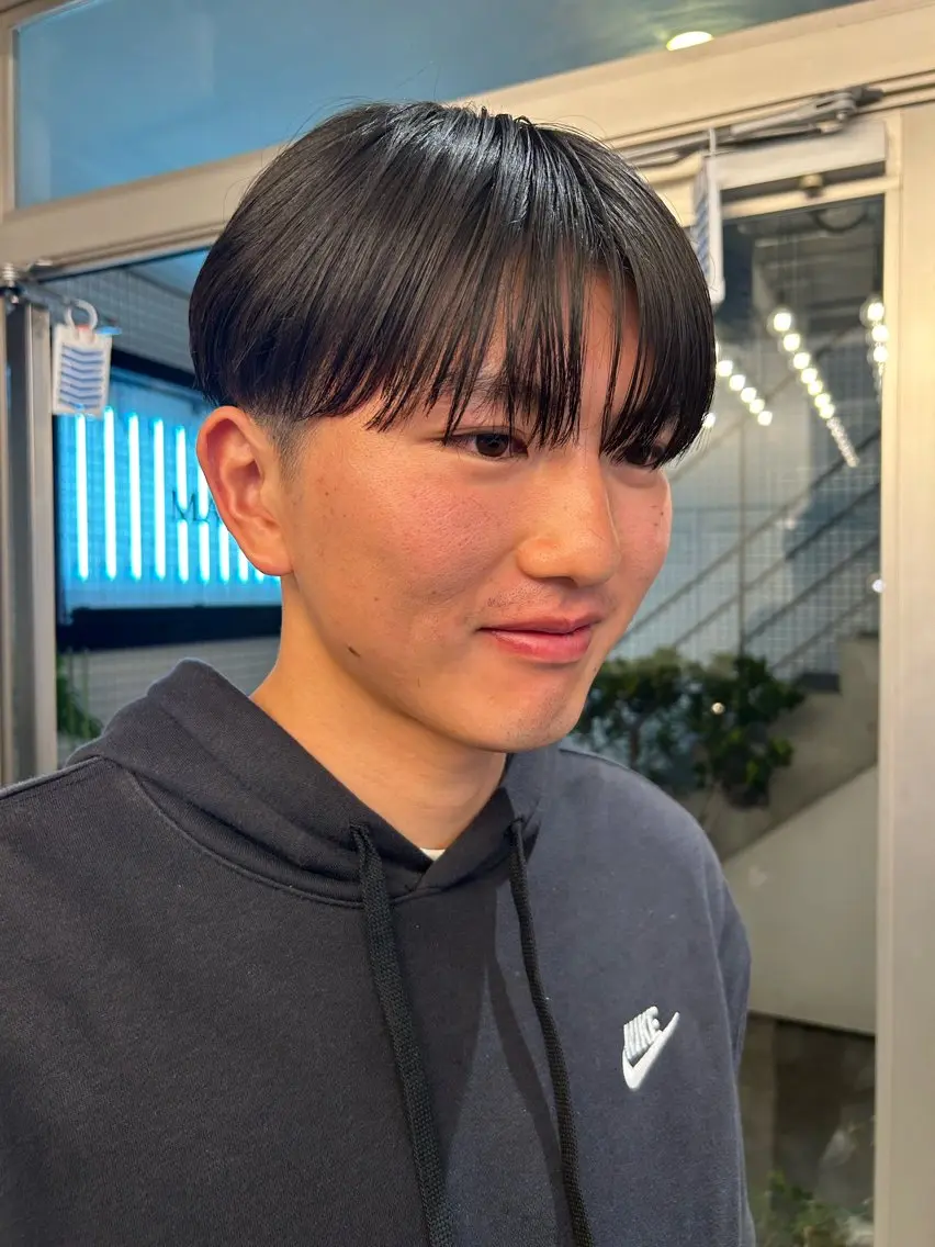 メンズ すずき さくやのヘアスタイル