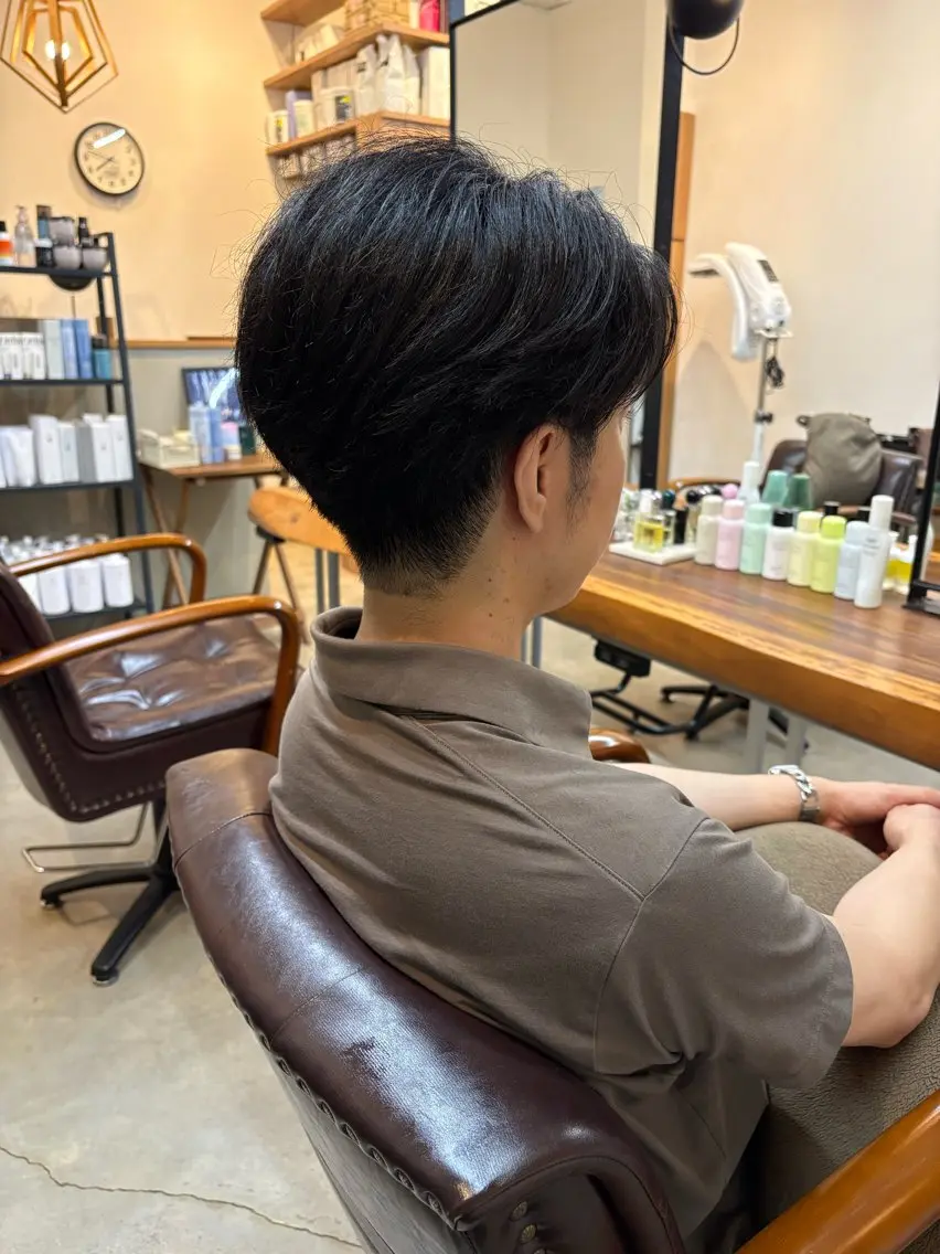 ショート メンズ 刈り上げ 吉沢 史翔のヘアスタイル