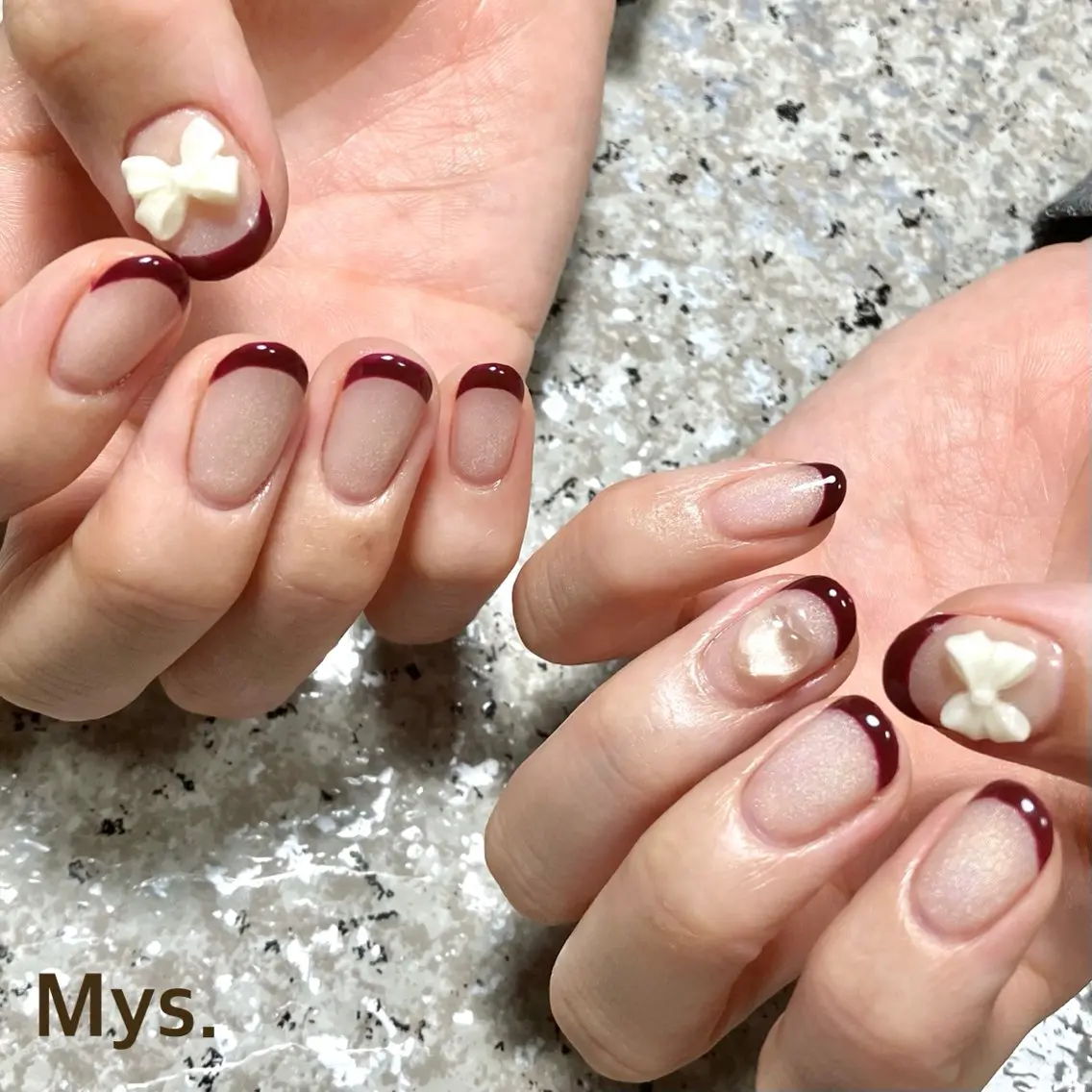 ネイル ハンドネイル Mys. 三上紗紀のネイルデザイン