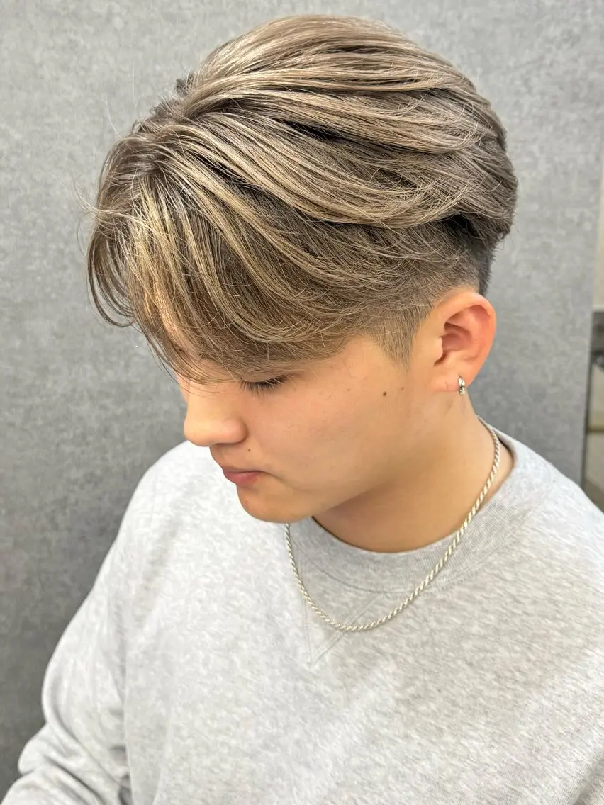 カラー メンズ ✨北千住No.1✨ カット最安値‼️のヘアスタイル