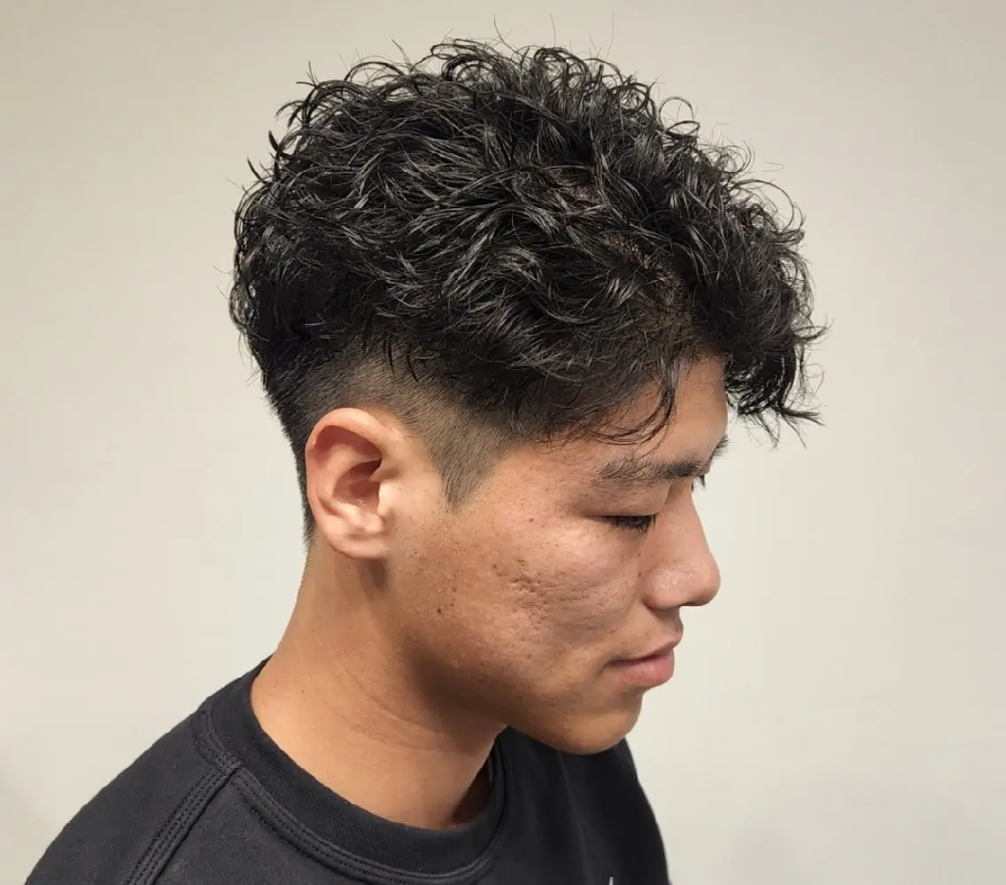 ショート パーマ メンズ 【イケメン風パーマ】 SHOFYのヘアスタイル