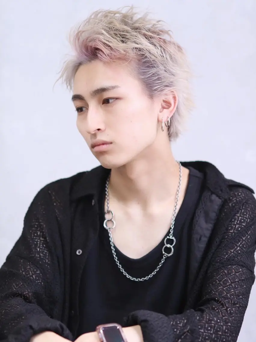 ショート メンズ 🐺パーマ特化🐺 安生　力哉のヘアスタイル