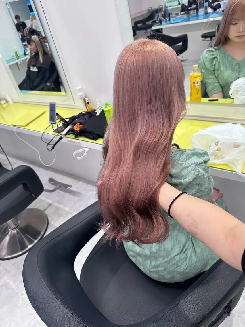 ロング カラー ヘアカラー トリートメント ♡ダブルカラー特化♡ miyuのヘアスタイル