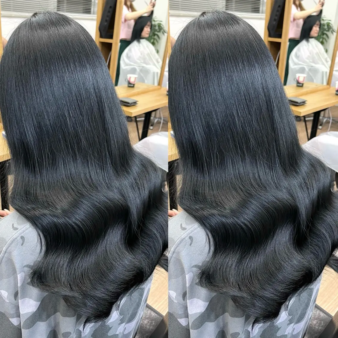 ロング 顔周りカット 髪質改善 レイヤーカット トリートメント ヘアカラー トリートメント 💎髪質改善特化💎 RUITOのヘアスタイル