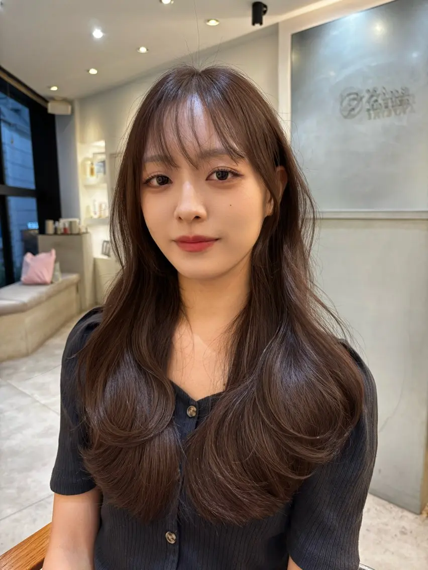 ロング カット ヘアカラー トリートメント 🧡ReFa認定🧡 ✨透明感カラー✨祥吾のヘアスタイル