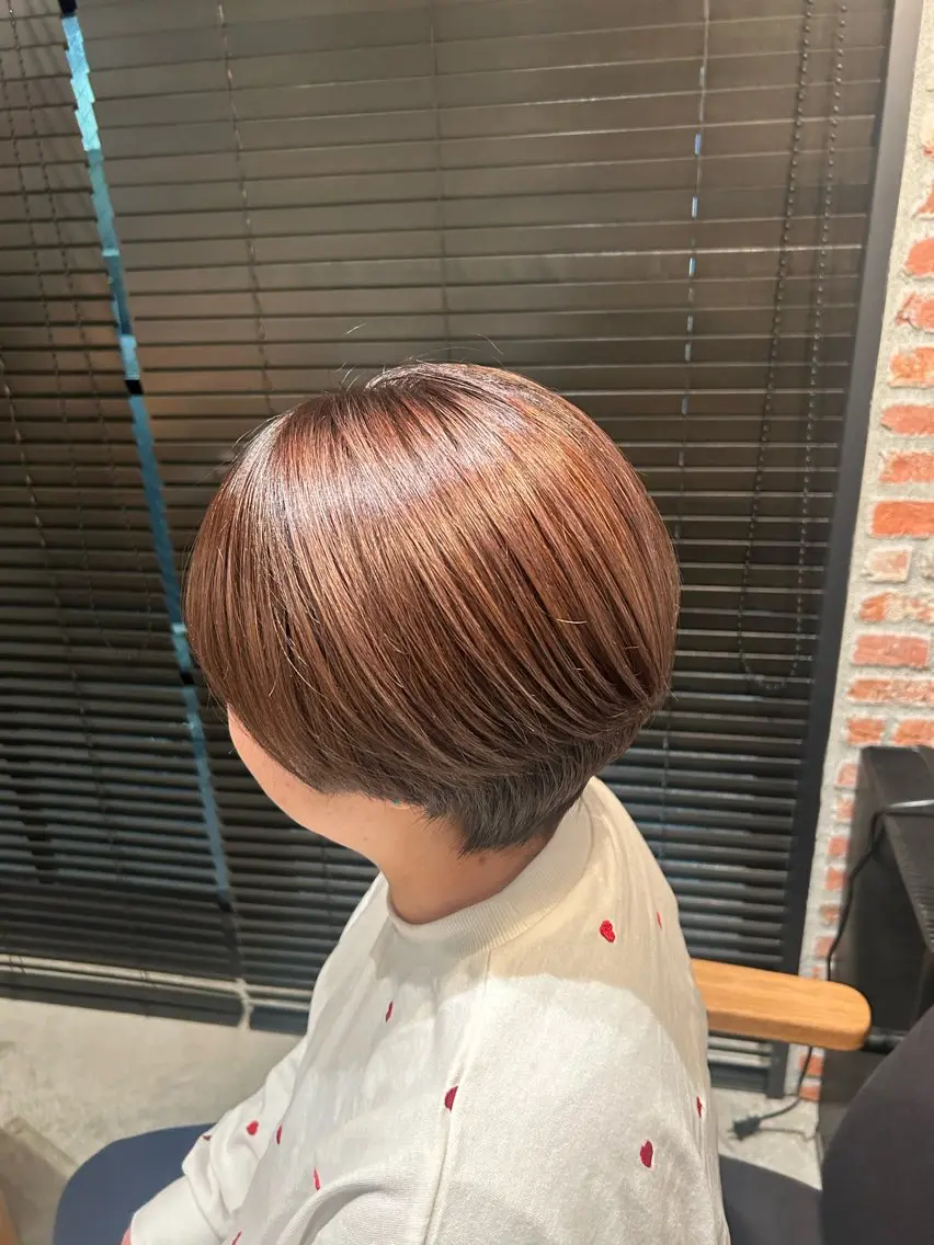 カラー ヘアカラー りお ハイライト/パーマのヘアスタイル