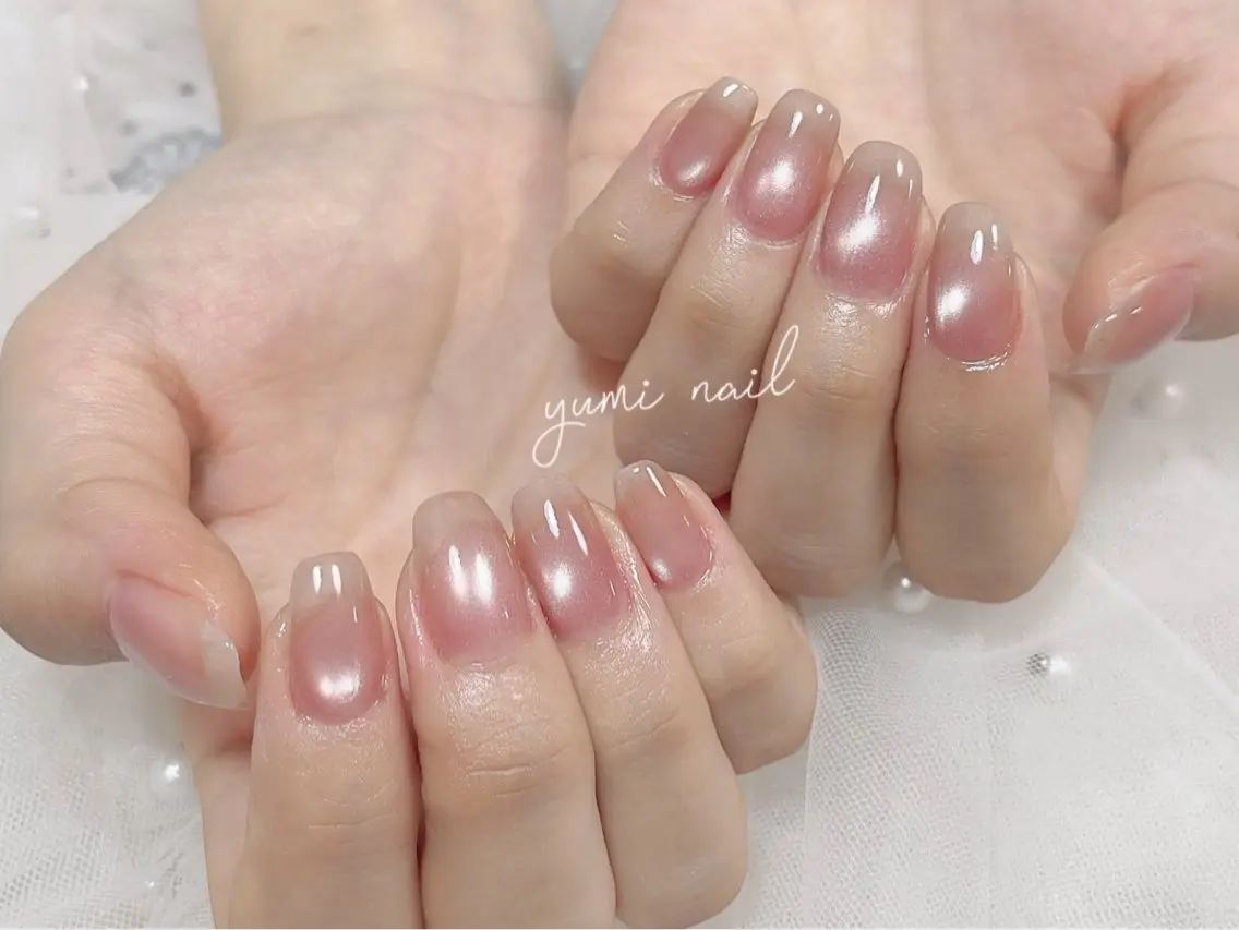 ネイル 𝐲𝐮𝐦𝐢🎀 長さ出しデザイン専門のネイルデザイン