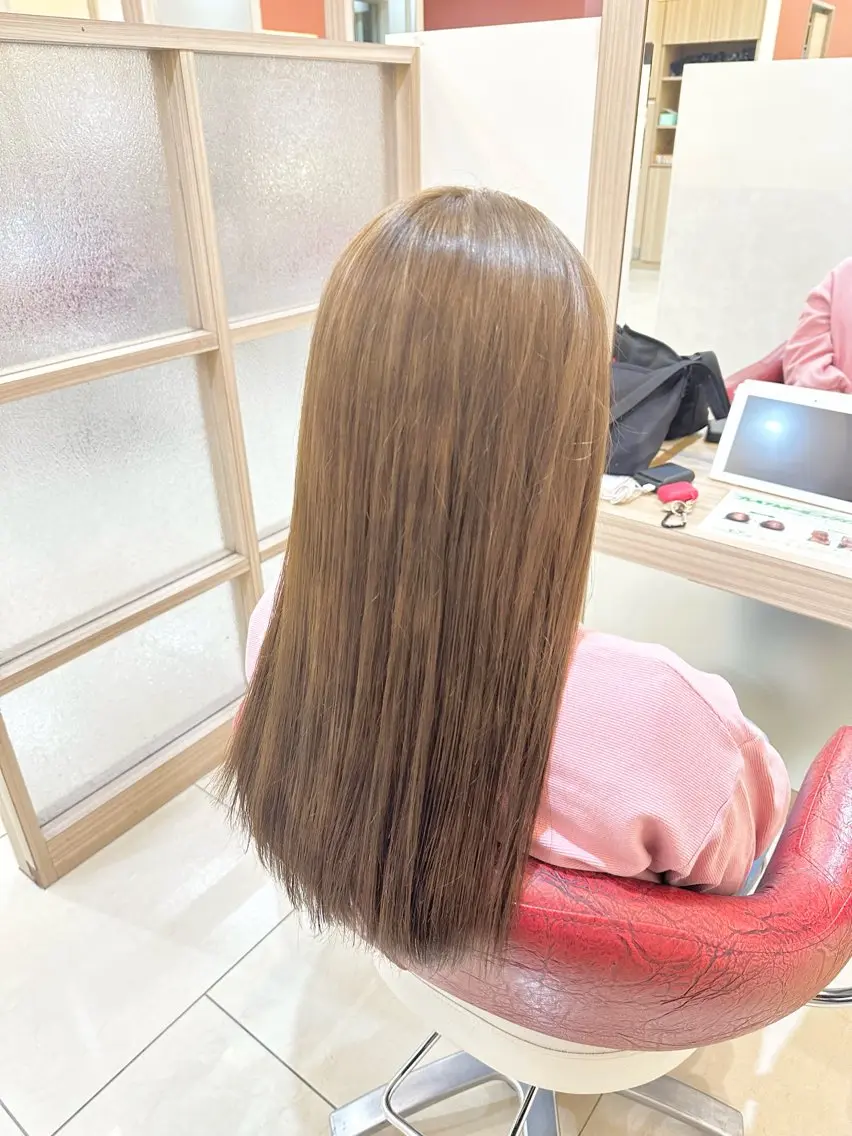 カラー ナチュラルヘア 神田一瑳のヘアスタイル