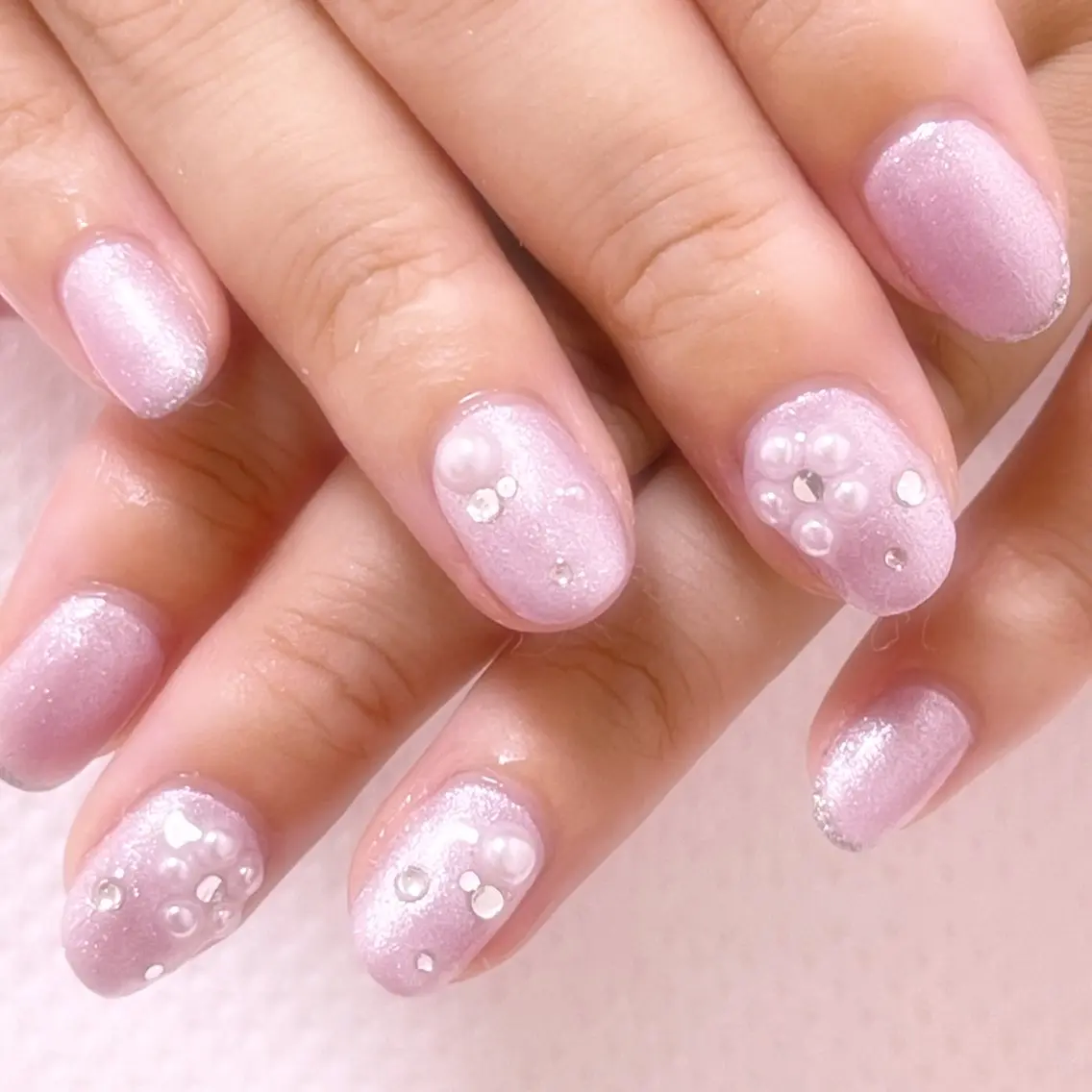 ネイル ハンドネイル 梅島の ネイル屋さんのネイルデザイン