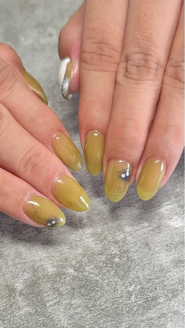 ネイル ハンドネイル ハンドケア shino🌟 痛ネイルのネイルデザイン