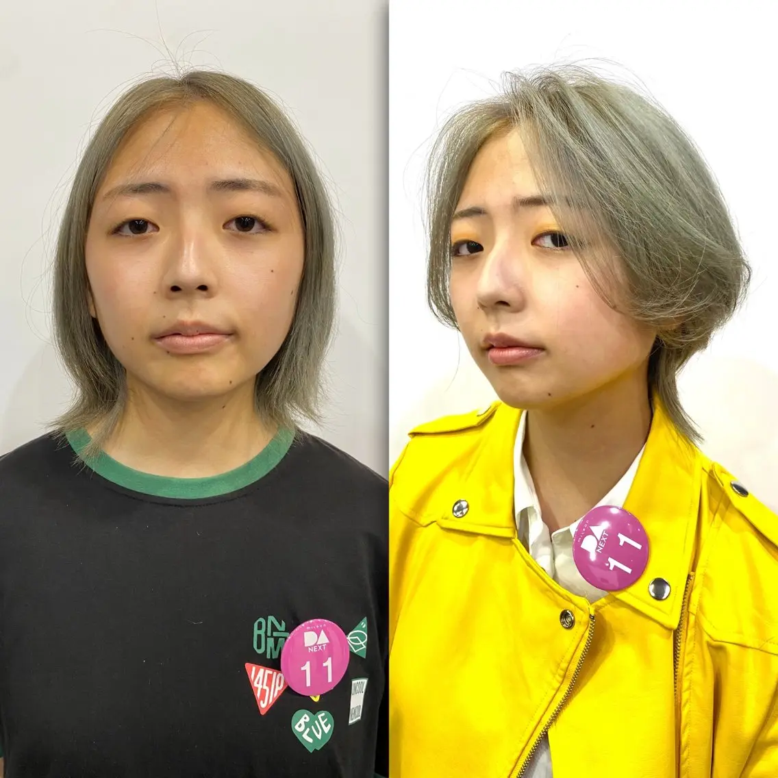 ショート カラー unopulir 景山 凌のヘアスタイル