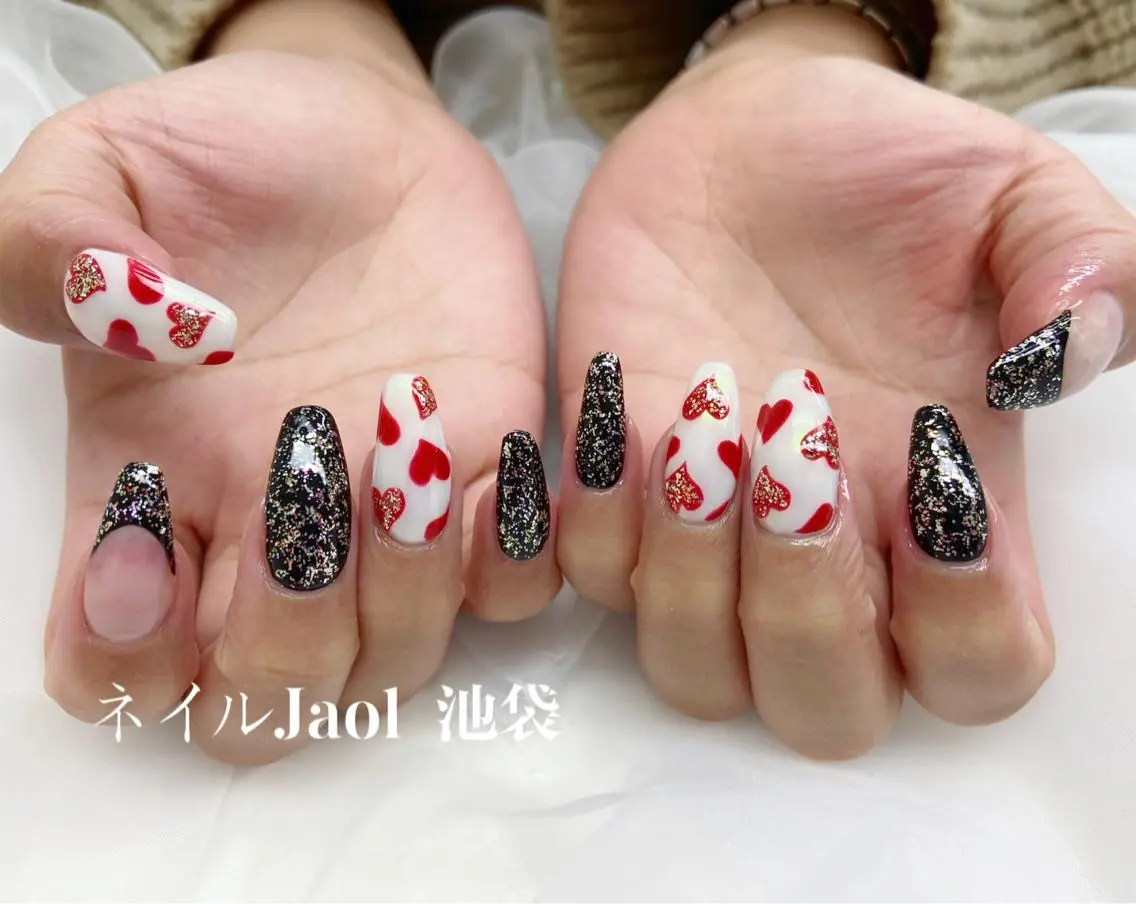 ロング ネイルJaol 池袋のネイルデザイン