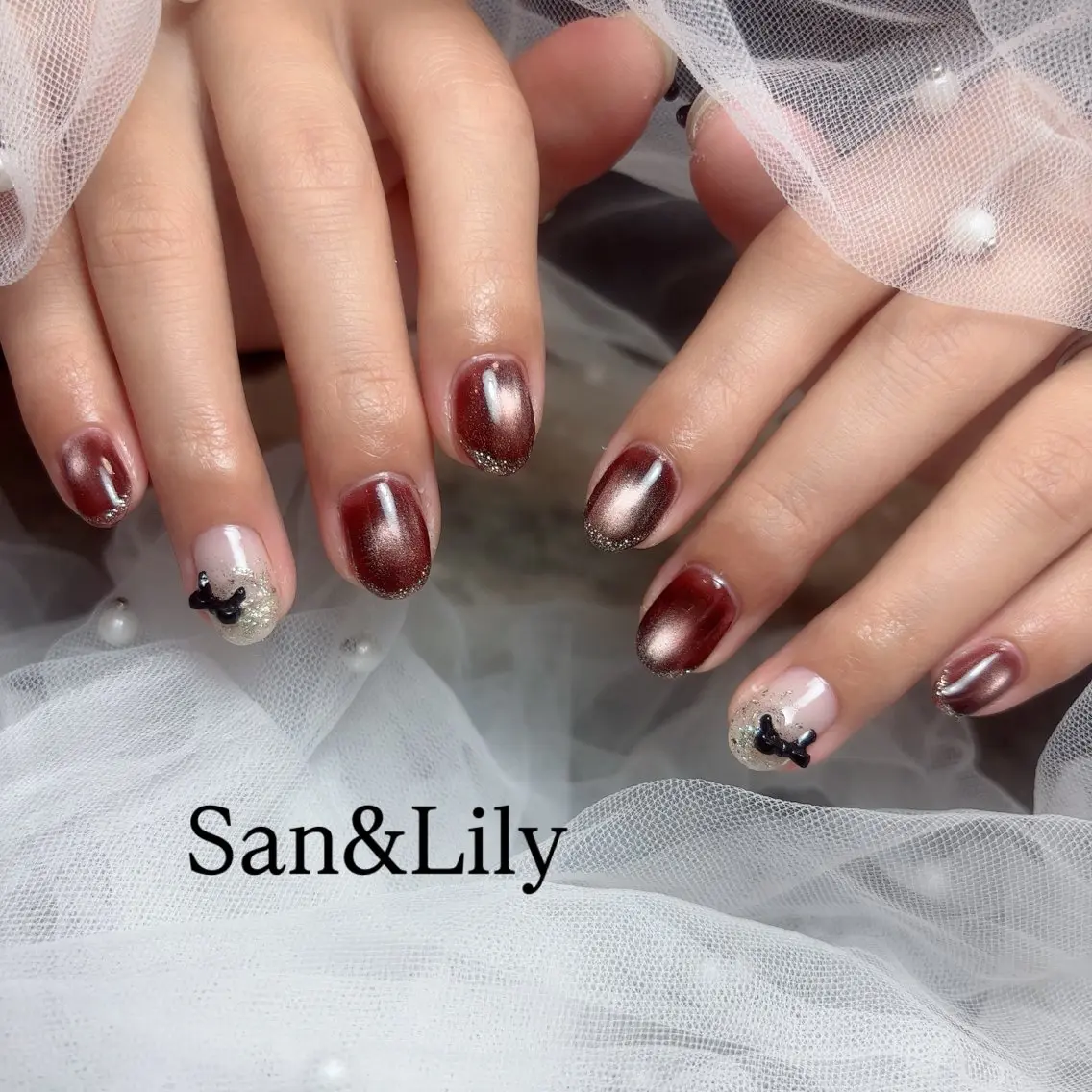 ネイル ハンドネイル San＆Lily madokaのネイルデザイン