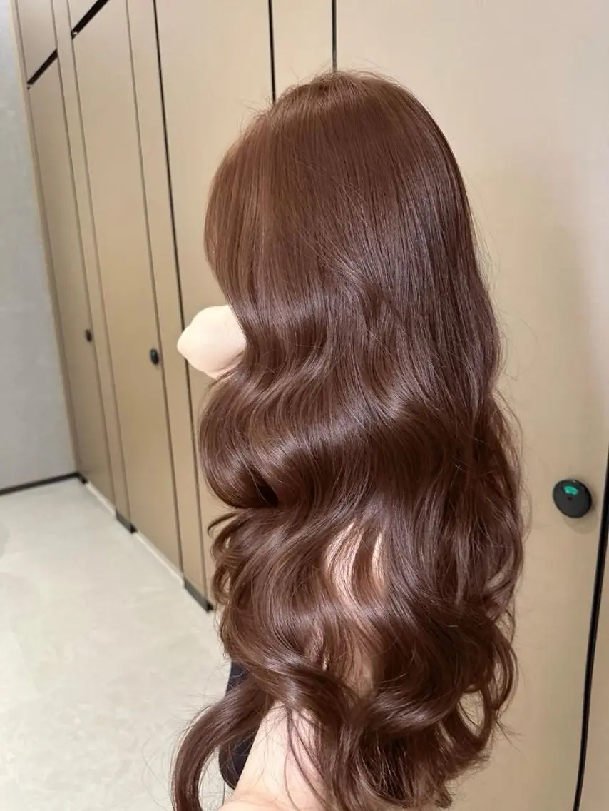 ロング カラー ブラウンカラー 透明感カラー soyon名古屋/ fuka🎀のヘアスタイル
