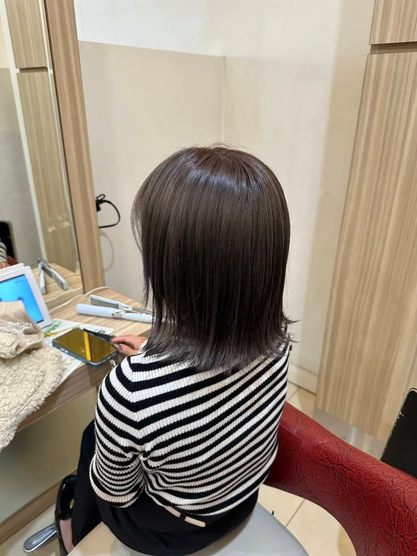 ショート カット ヘアカラー トリートメント 小坂直輝【髪質改善・ 似合わせカット】のヘアスタイル