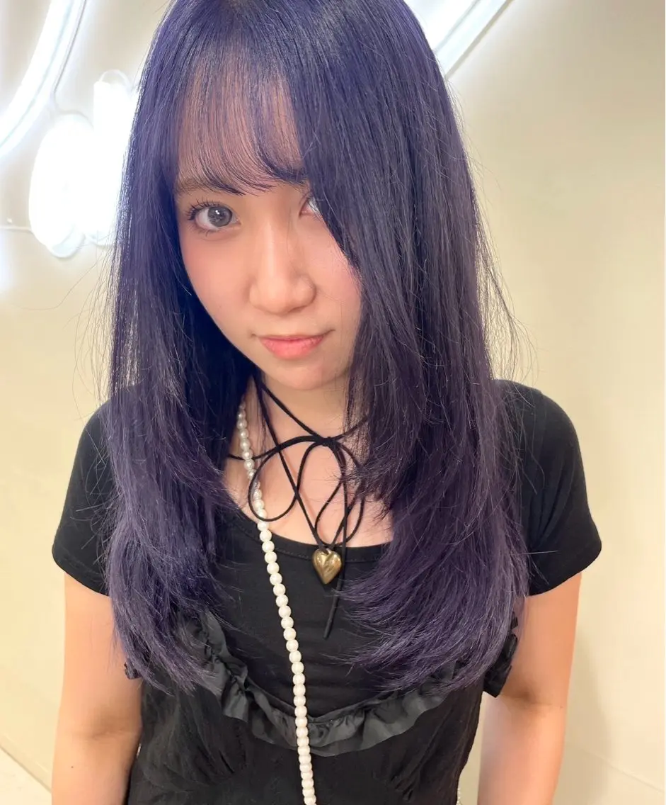 ロング カラー モテ髪ハイトーン🫧 serina🎀池袋のヘアスタイル