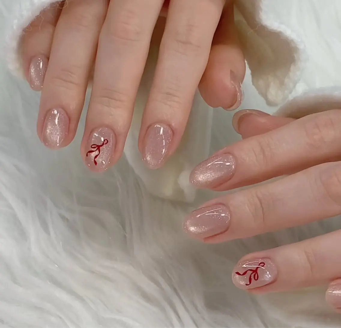 ネイル 🎀PG🩵 ネイルサロンのネイルデザイン