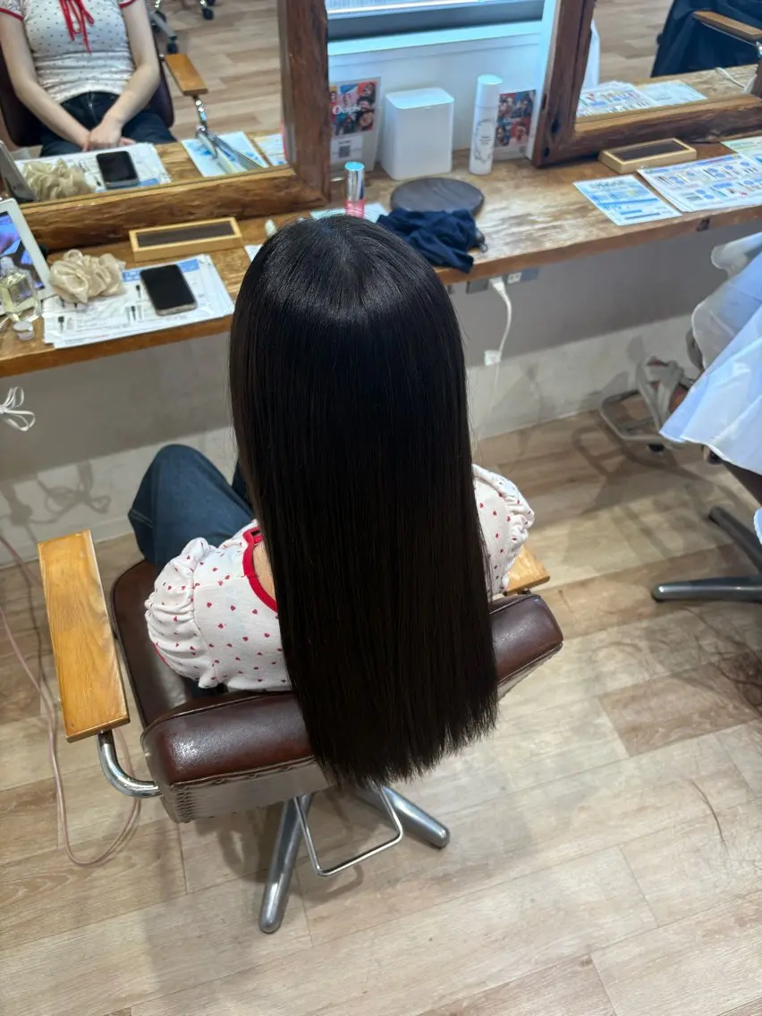 ロング カラー 透明感color ゆうな🎀のヘアスタイル