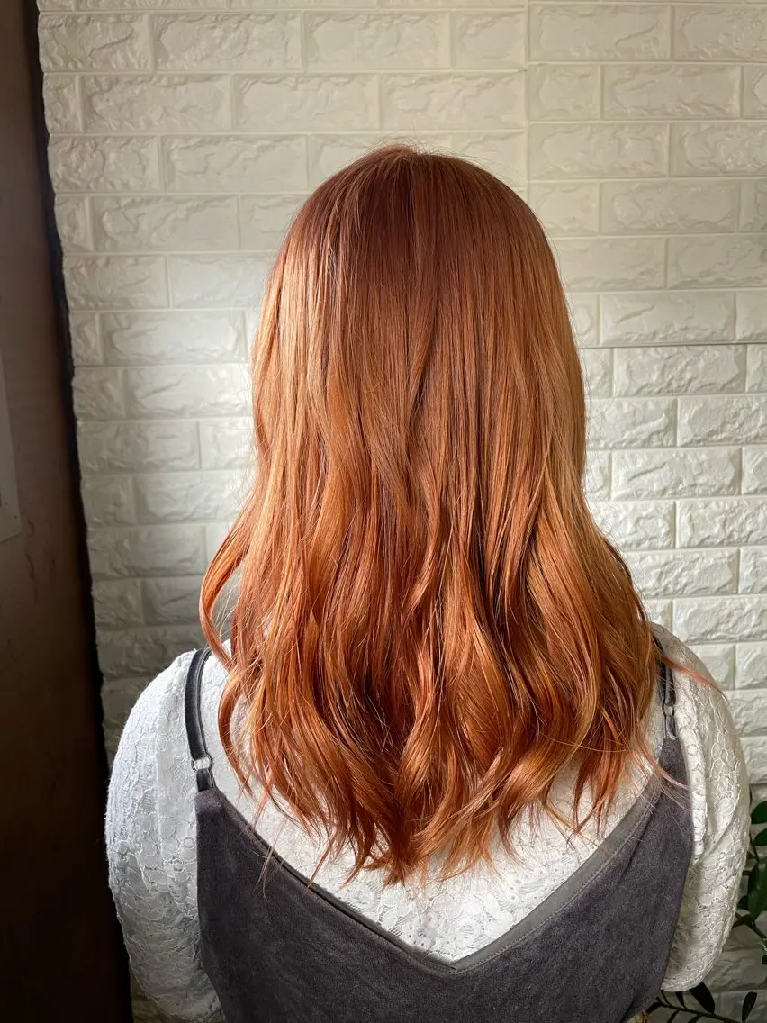 ロング カラー カット ヘアカラー トリートメント EIGHT サイショ ミズキのヘアスタイル