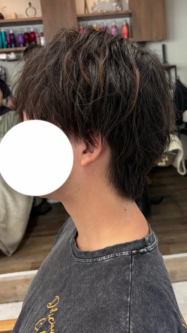 メンズ カット 黒崎 大地のヘアスタイル
