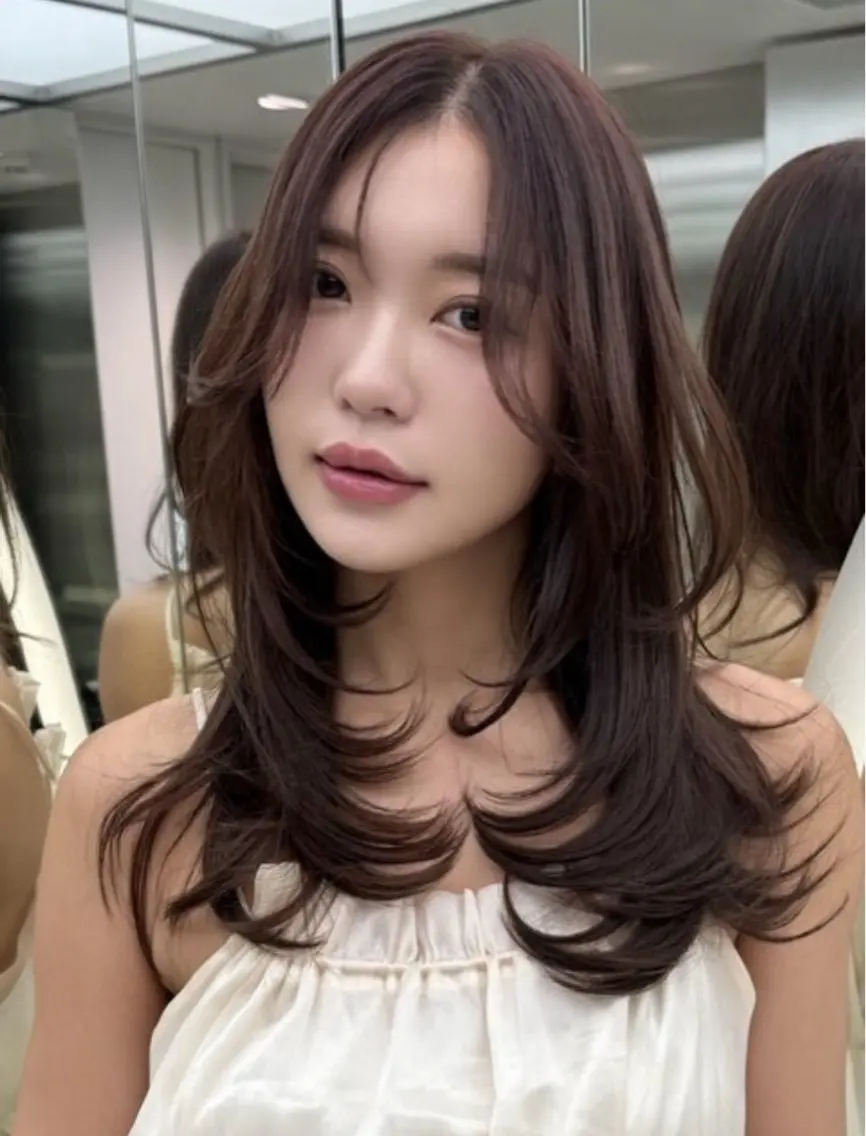 【撮影可能な方限定】ハイレイヤーカット💇🏼‍♀️🤍の写真