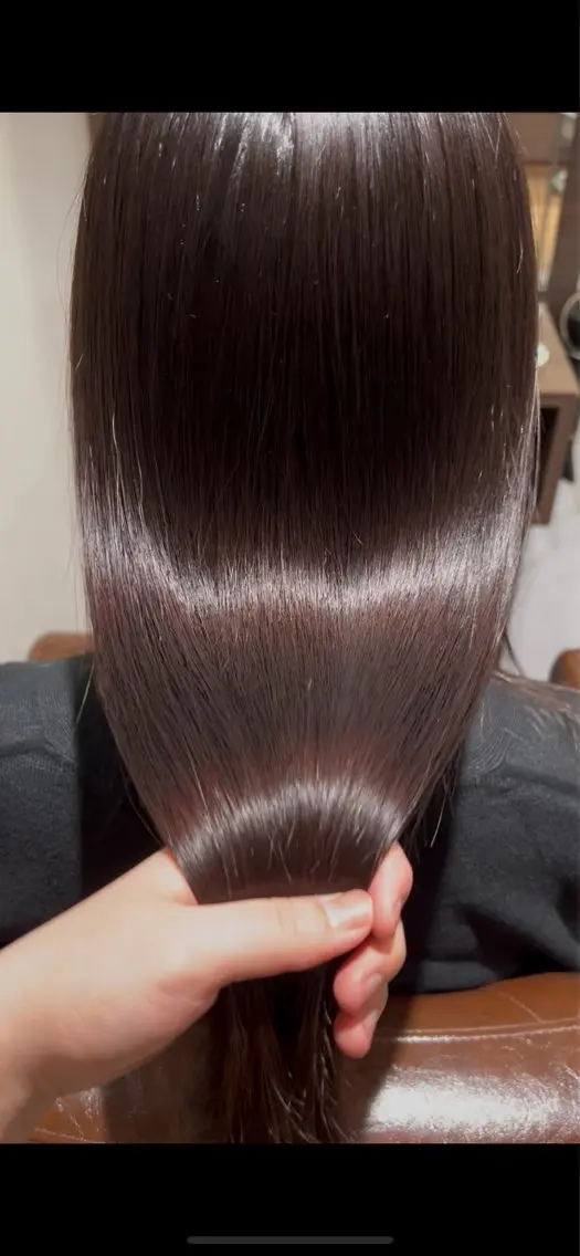 ロング 縮毛矯正 縮毛矯正 /伊藤はるかのヘアスタイル