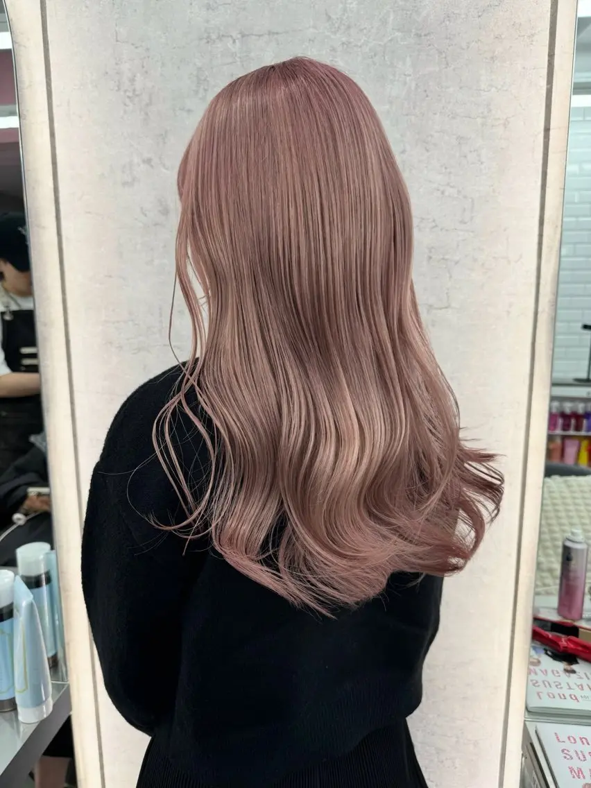 【人気No.1👑】透明感プレミアムカラー「イルミナets」+ カット +ケミカル除去ケアの写真