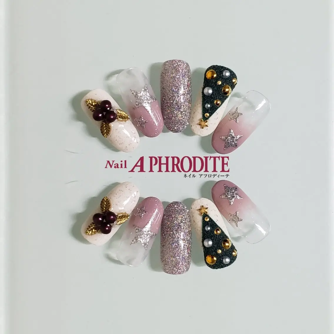 ネイル ジェルネイル ニュアンスネイル スカルプネイル ソフトジェル ネイルチップ ハンドネイル Nail Aphroditeのネイルデザイン