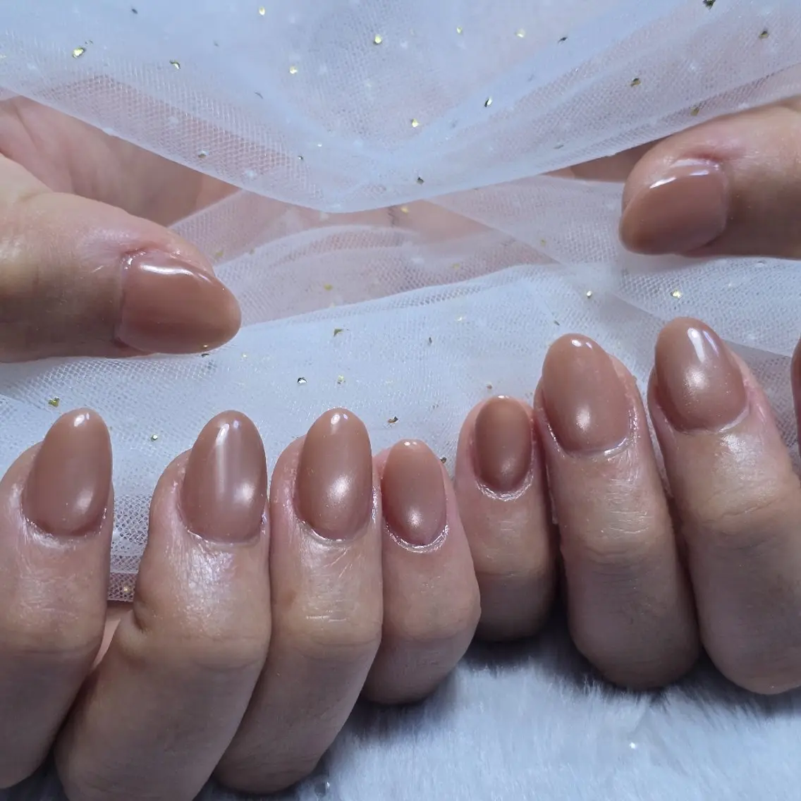 ネイル 長さ出し マグネットネイル もるみちゅ nailのネイルデザイン