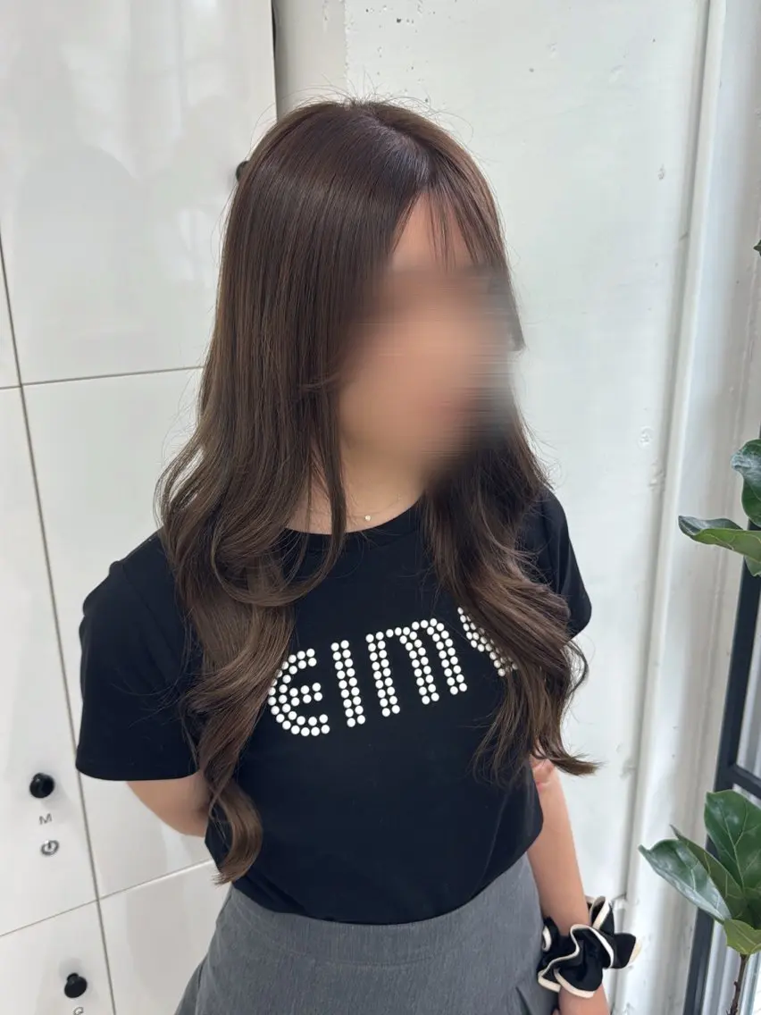 ロング カラー 🩵しの🩵 JILLSTUDIOのヘアスタイル
