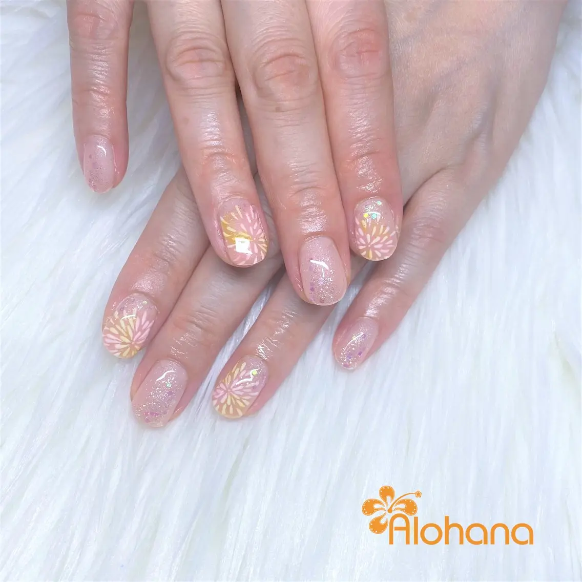 ネイル ハンドネイル Alohana Minaのネイルデザイン