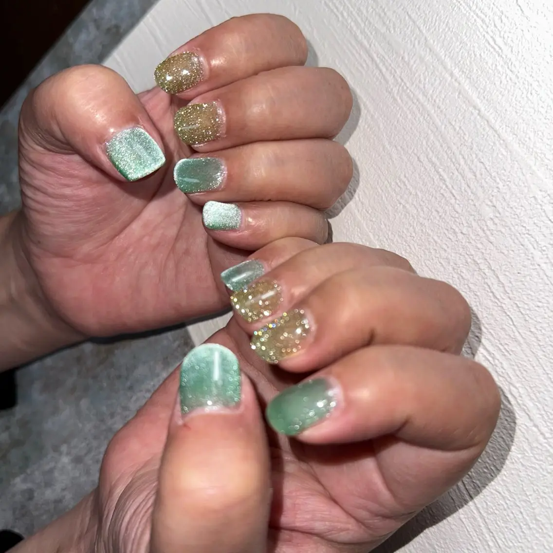 ネイル フラッシュネイル マグネットネイル yluck nailのネイルデザイン