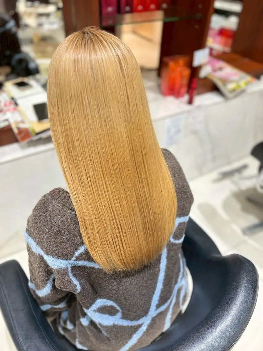 【髪質改善】【三澤指名限定🌸】【髪質改善トリートメント🌈+カット✄】の写真