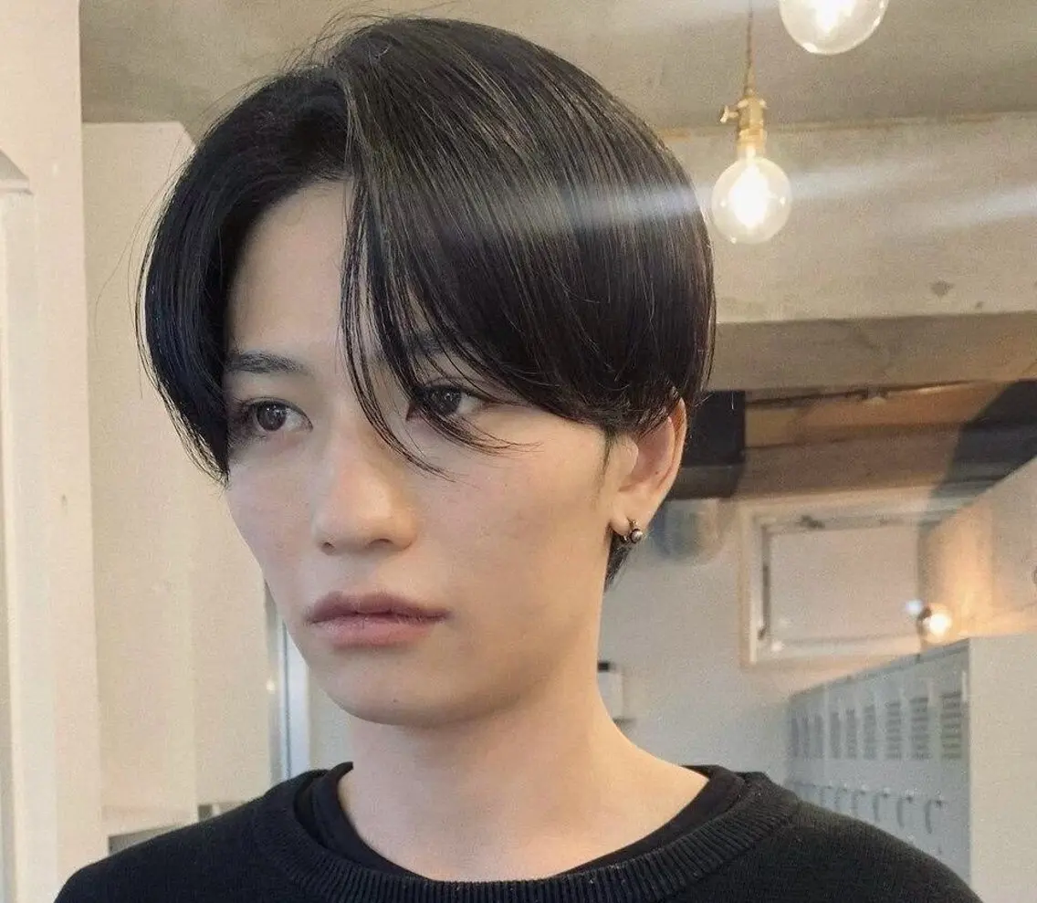 カット+縮毛矯正の写真