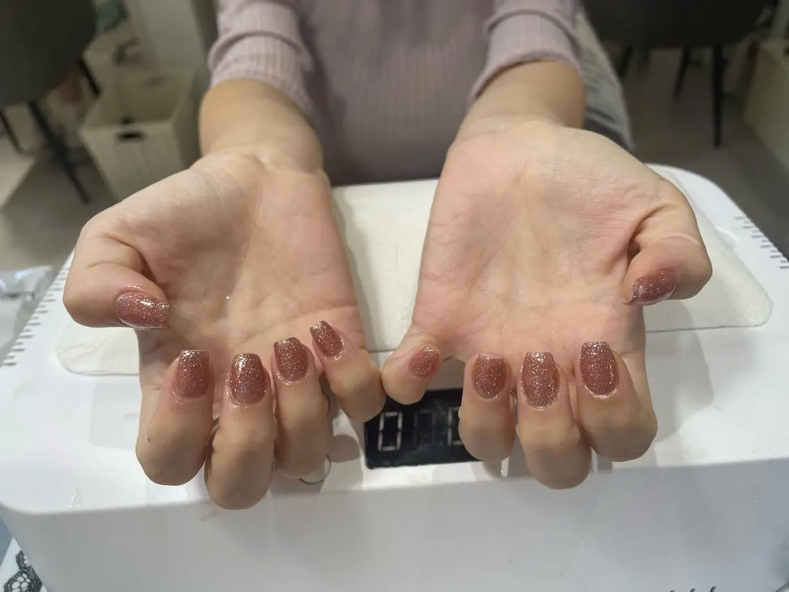 ネイル 心和 シンプルネイルのネイルデザイン