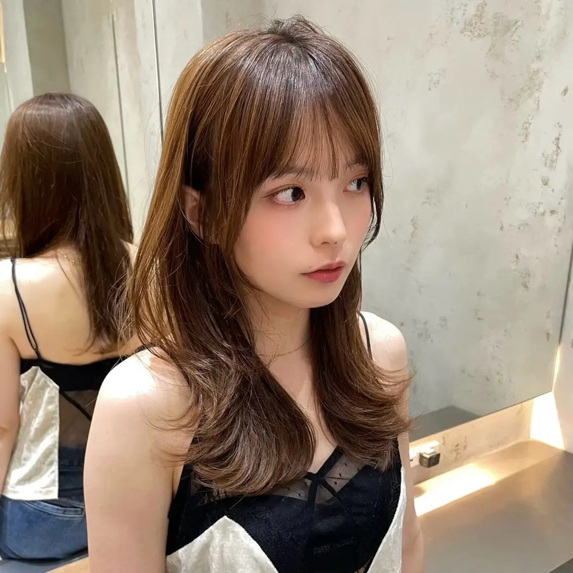 セミロング 🎀Rimi୨୧ 【♡layer♡】のヘアスタイル