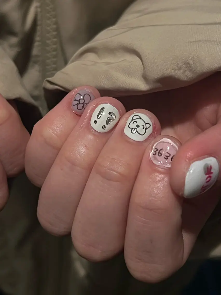 ネイル ハンドネイル Hata nail 🎀個性派ニュアンスのネイルデザイン