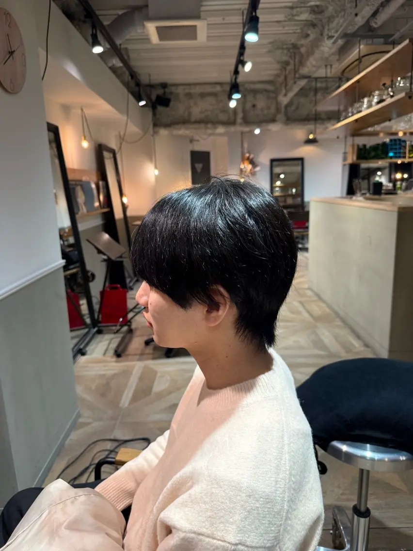 ミディアム パーマ ミディアムパーマ 艶感/レイヤーカット 🌐Taketoのヘアスタイル